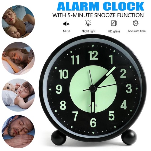 Alarm clock bedside battery - clock,