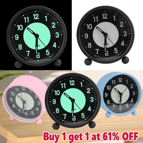 Bedside alarm clock glow - alarm, in