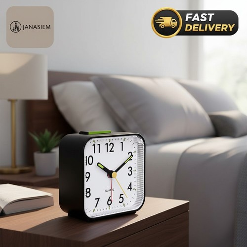 Elegant silent alarm - alarm, clock