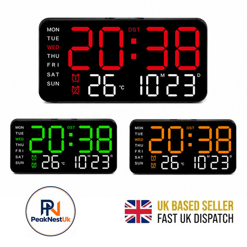Digital led alarm clock - digital,