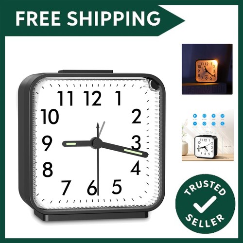 Silent battery powered alarm - silent,