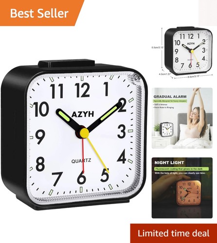Elegant silent alarm clock - elegant,
