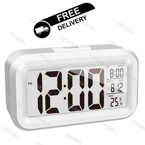 Digital alarm clock large - alarm,