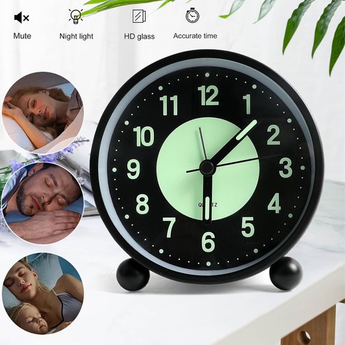 Silent bedside alarm clock - bedside, non