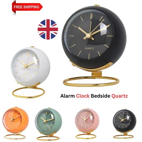 Silent analogue alarm clock - analogue,