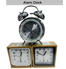 Alarm Clock Bedside No Ticking