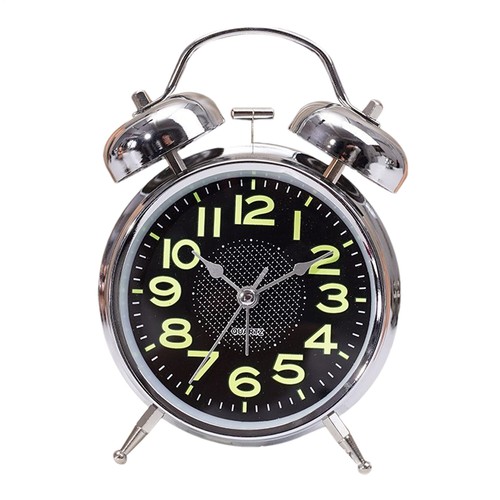Mechanical alarm clock wind - alarm, up