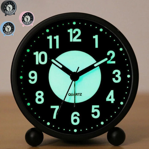Alarm clock bedside ticking - bedside, no