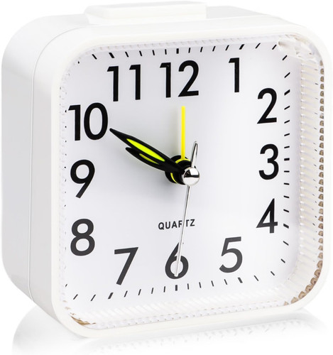 Small silent travel alarm - small,