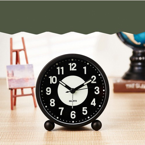 Ticking silent alarm clock - ticking,
