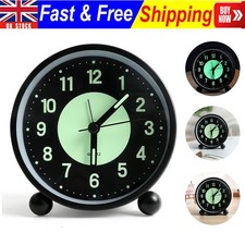 Alarm Clock Bedside No Ticking