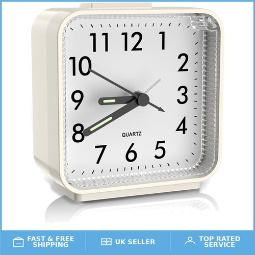 Silent alarm clock with - alarm,