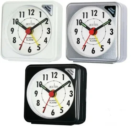 Travel size tiny alarm clock - tiny,
