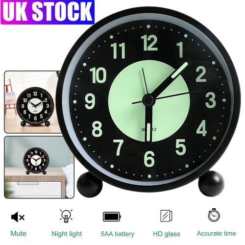Silent bedside alarm - alarm, clock