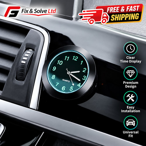 Car gauge clock luminous - clock,