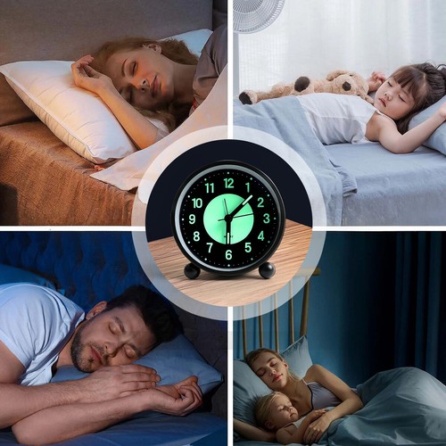 Alarm clock bedside ticking - clock, no